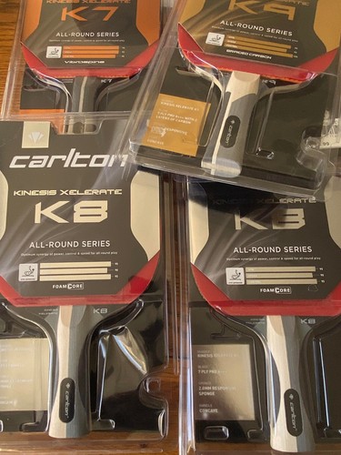 Carlton table tennis racket - table,